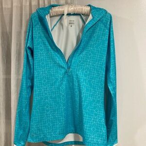 Nike Womens quarter zip dri-fit jacket